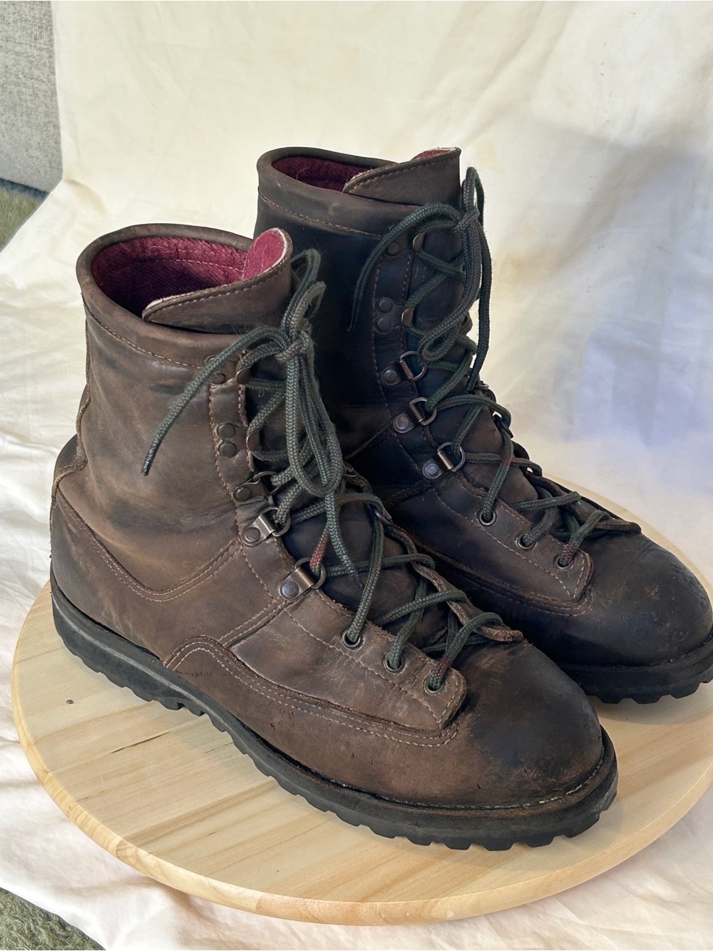Danner Men's Hood Winter Brown Leather Boot Lace-Up Ankle US 11 D